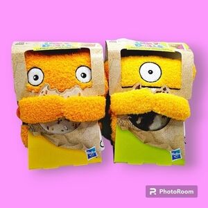 Ugly Dolls Wage Wedgehead To-Go Stuffed Plush Toy Clips